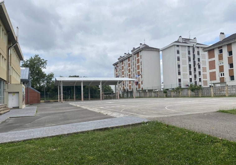 Patio del Colegio Pablo Picasso de Laredo