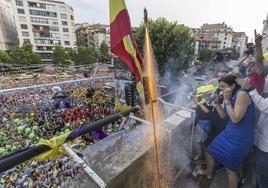 Las mejores imágenes del chupinazo de Santander