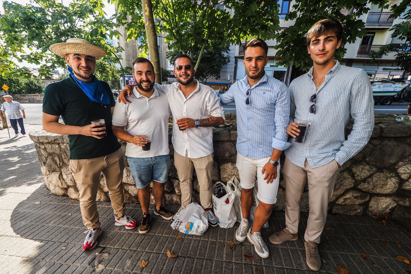 Samuel Laso, Marcos García, Ivan López, Hector Castanedo y Aitor García.