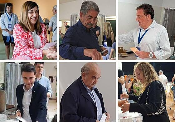 Así votan los políticos cántabros