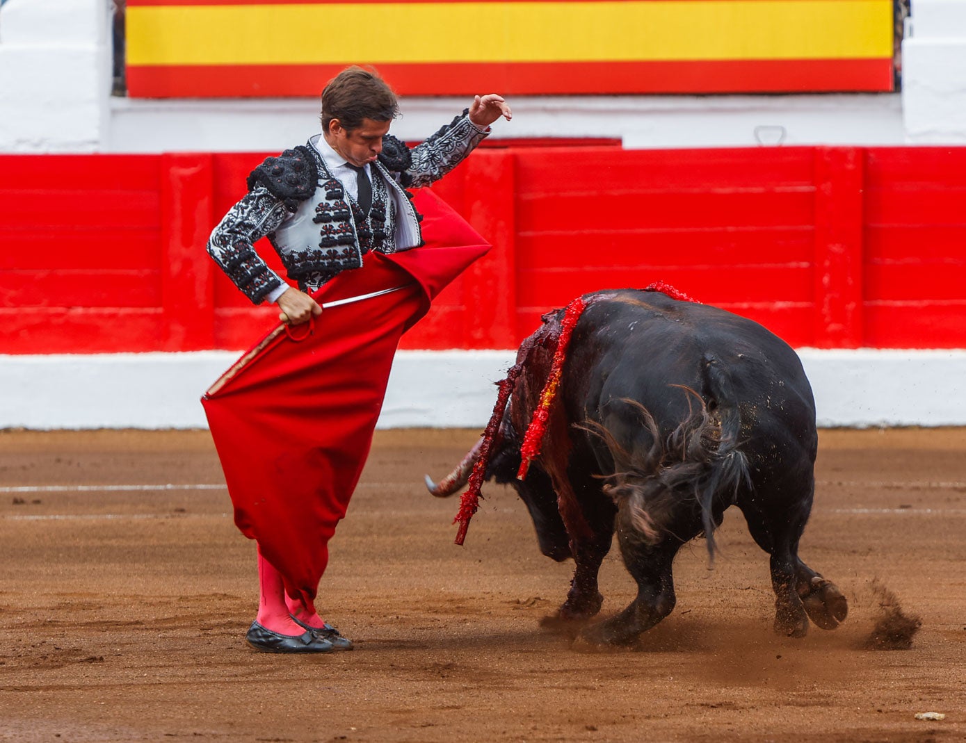 Molinete que demuestra la variedad muletera de El Juli.