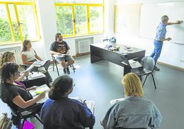 La sede de la UIMP en las Las Llamas mantiene esta semana su formación en idiomas.