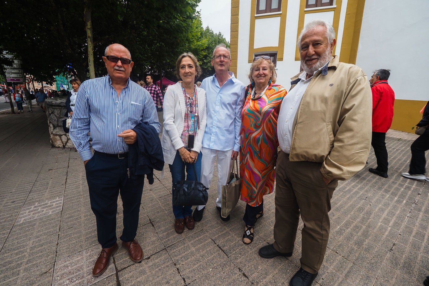 Pablo Izquierdo, María Blanco, Arturo Ruiz, Carmen Ruiz y José Ramón Barro.