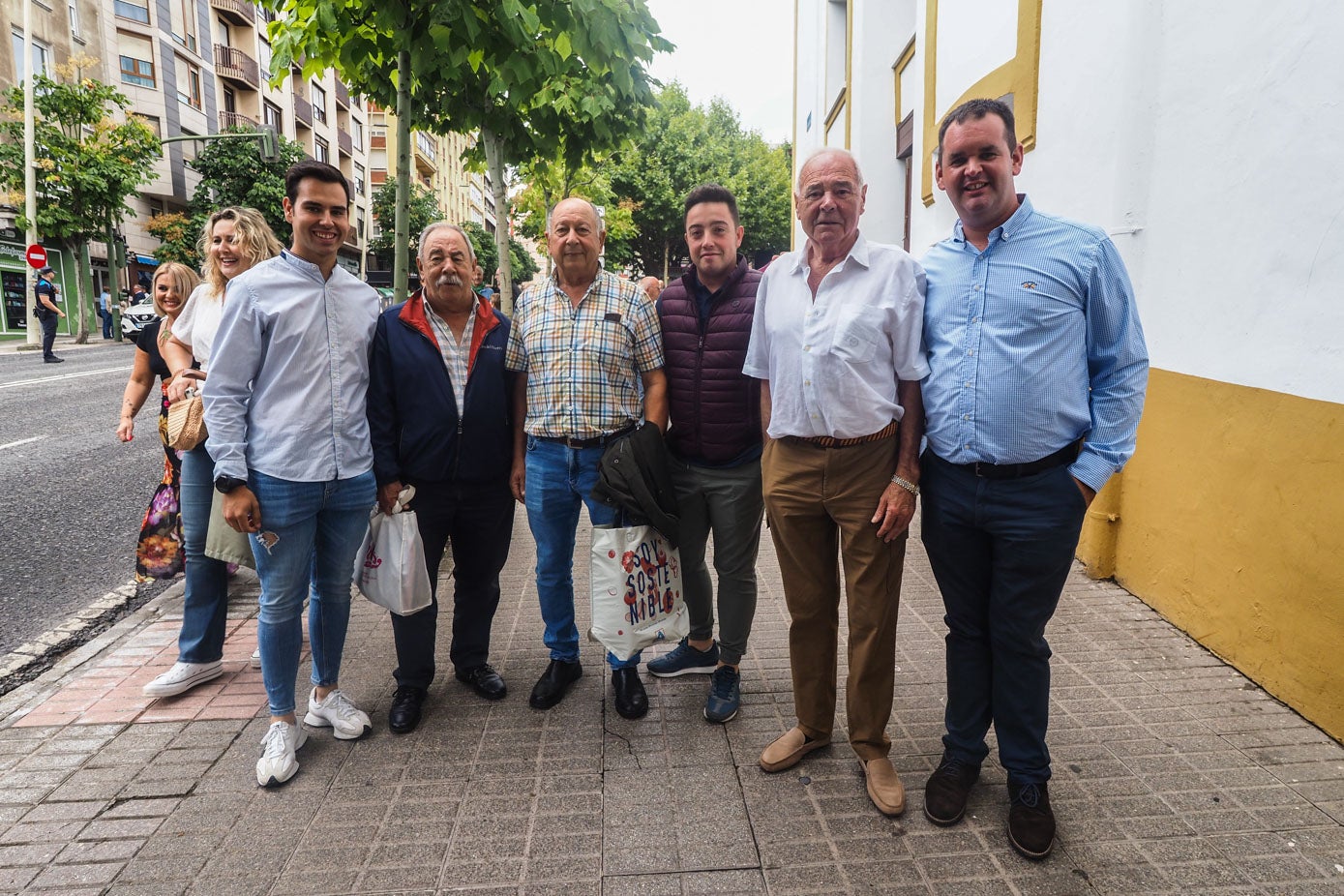 Javier Ferrero, Paco Santiago, Daniel Álvaro, Alejandro Cargles, José Gil y Pablo González.