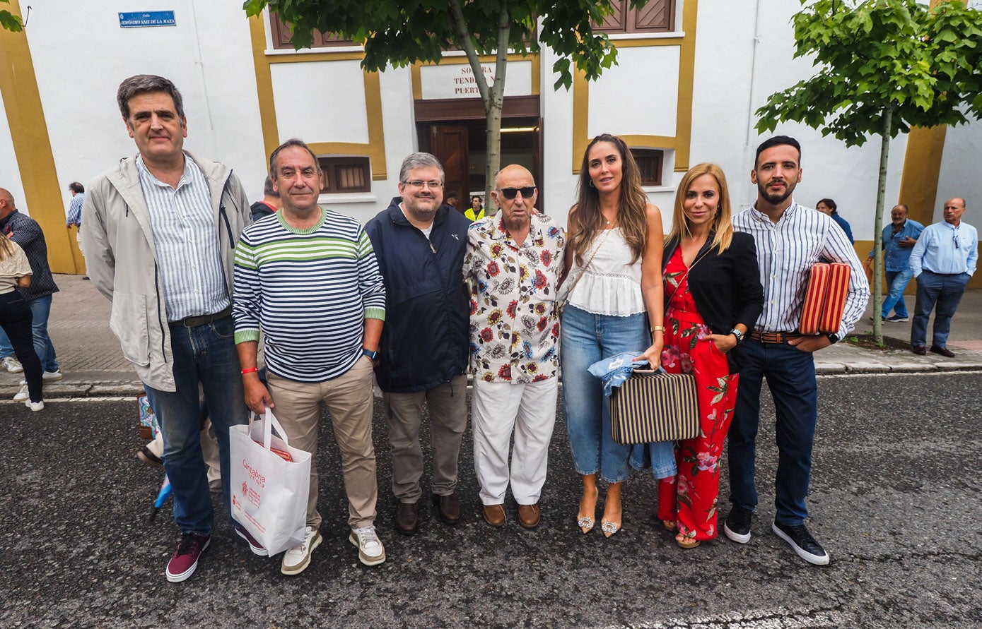 Jesús Martínez, Santiago Flor, Fernando José Sánchez, Antonio Tirado, Mónica García, Marisol Contreras y Sergio Trujillo.