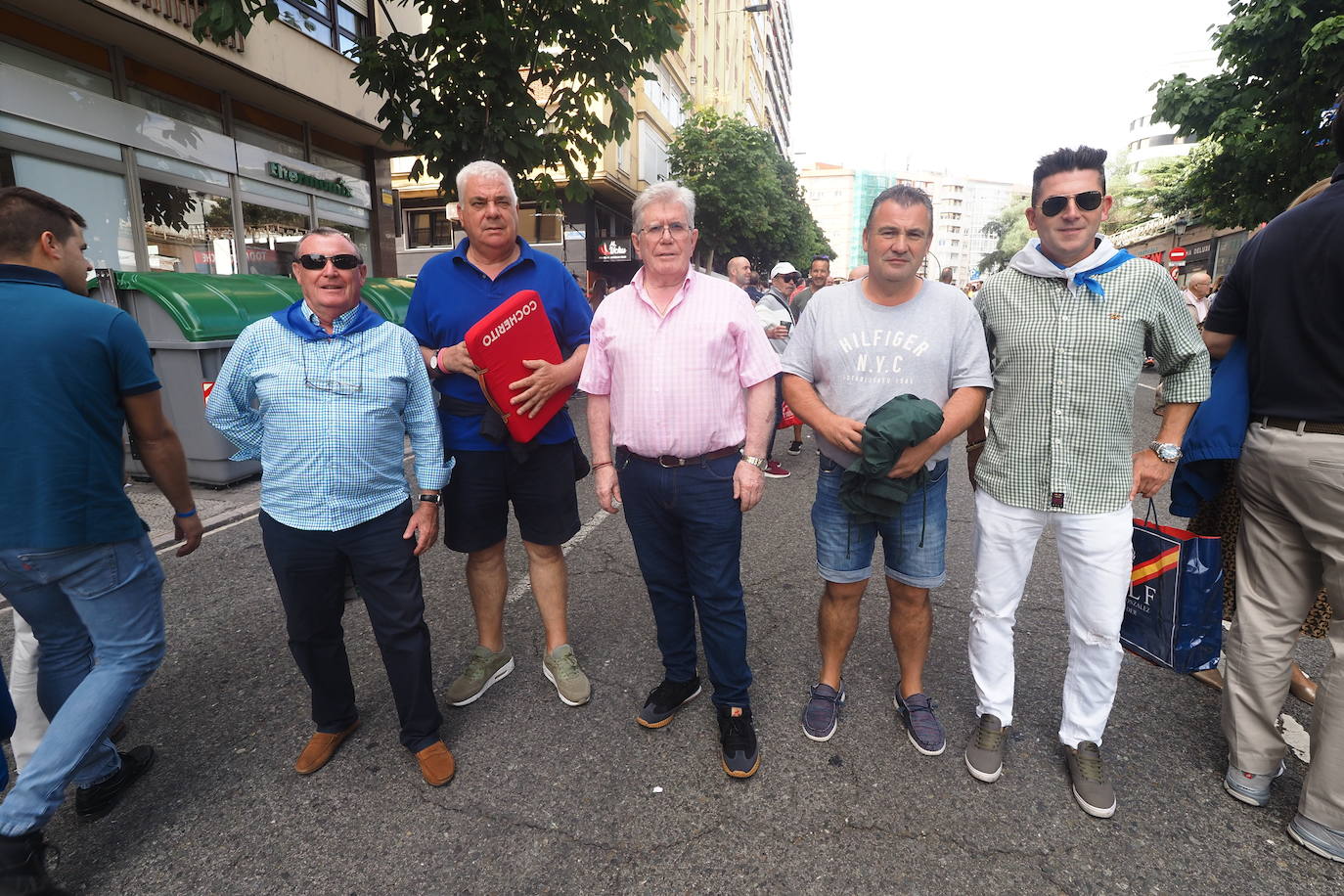 José Abascal, Fito Calle, J. Licera, Antonio Badiola y Marcos del Hoyo.