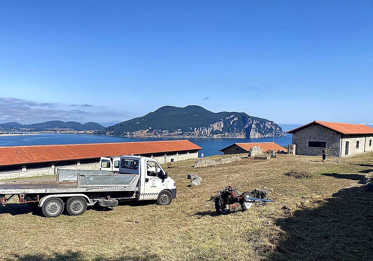 El Ayuntamiento de Laredo ha preparado la zona para la visita