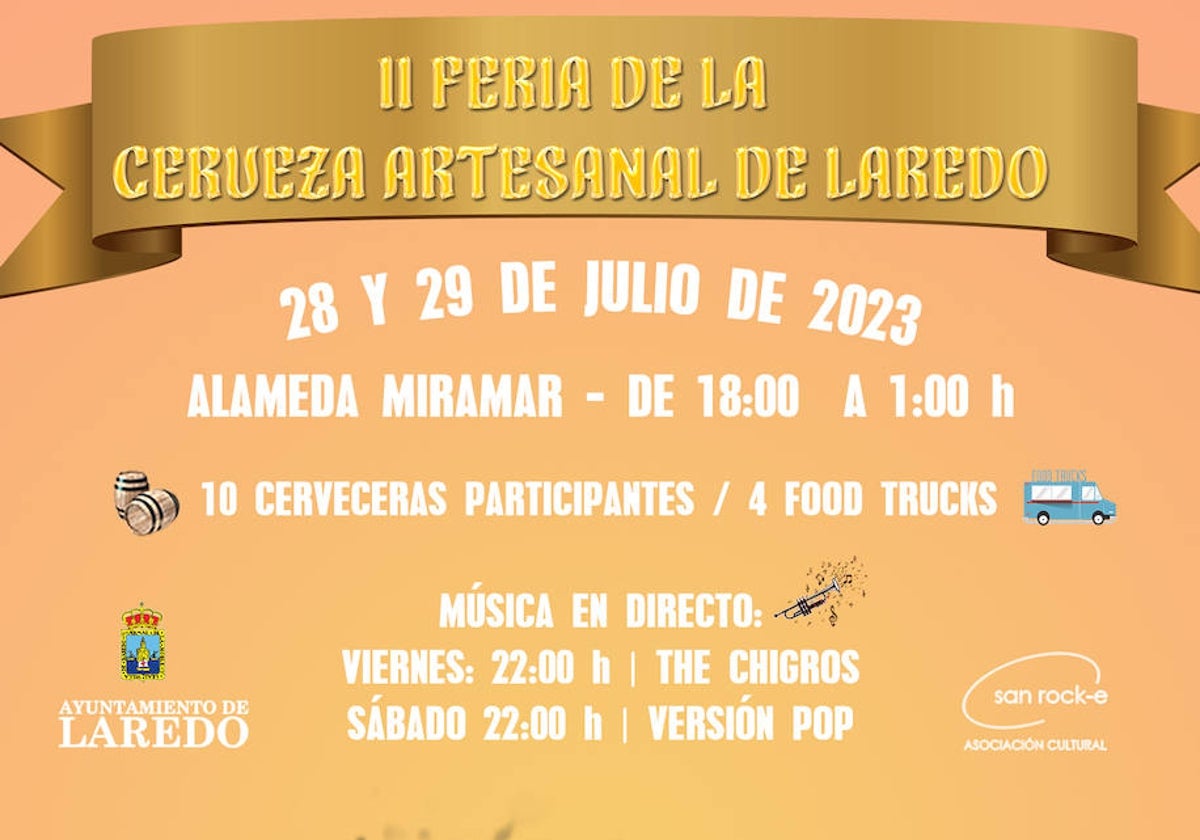 Laredo repite este fin de semana con su segunda feria de la cerveza artesana