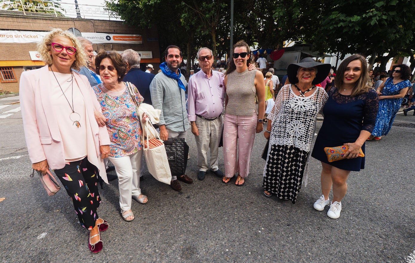 Marta Rojo, Mercedes Rojo, Antonio Pérez, Fidel Díaz, Blanca del Ama, María Lanza y Rebeca Climent. 