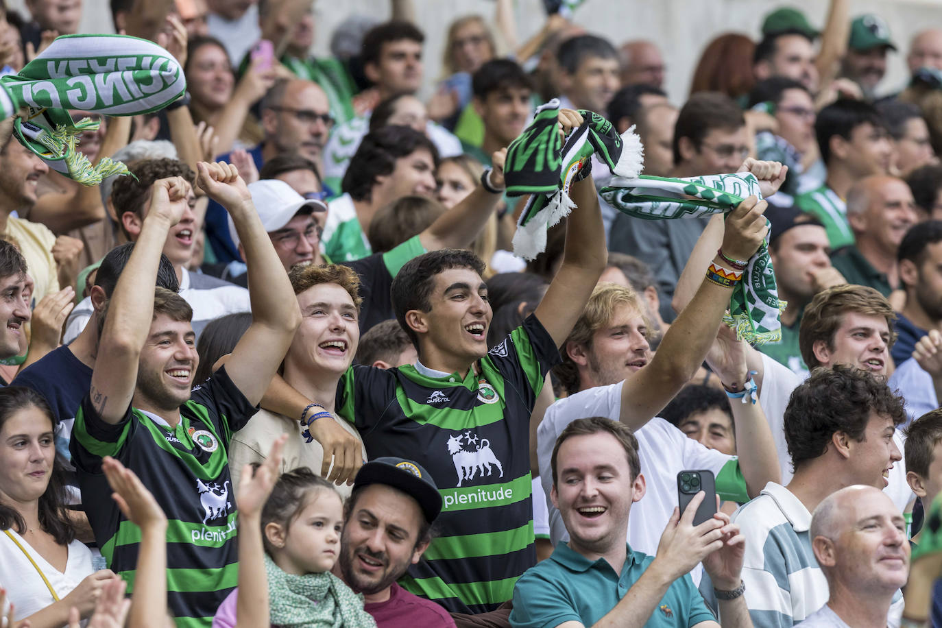 Hubo mucho que celebrar en todo el partido