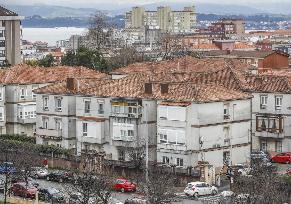 Vista del Barrio Obrero del Rey