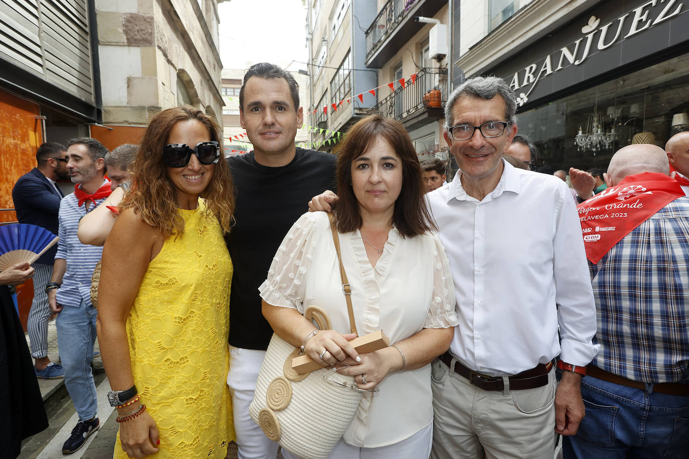 Ana González, Alberto Marchante, Arancha Castañón y Pedro Pérez.