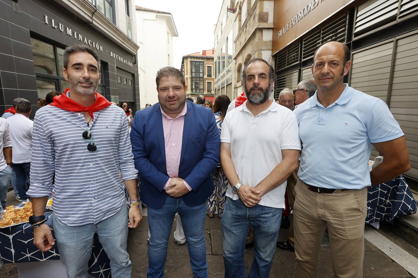 Lorenzo Berrazueta, Mario Ordorica, José Otto y Fernando Ruíz.