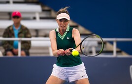 Cristina Bucsa se ha despedido en la segunda ronda del Masters 1.000 de Cincinnati.