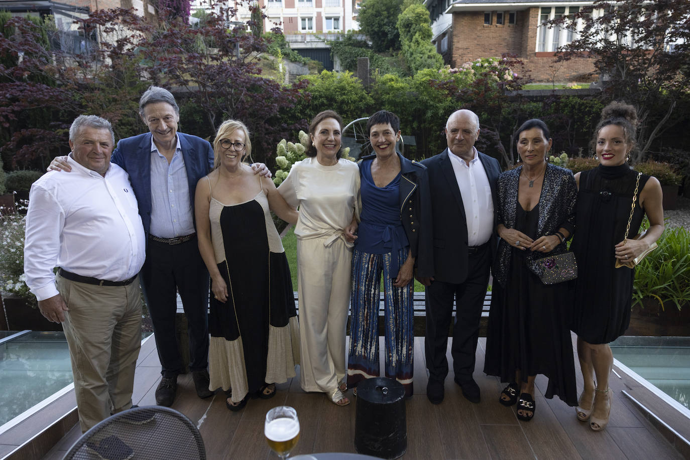 Damián Palacios, José Antonio Gómez, Estela Ibarretxe, Pilar Gómez, Pilar Martín, José Ramón Gutiérrez, Gloria Zarzosa y Paola González