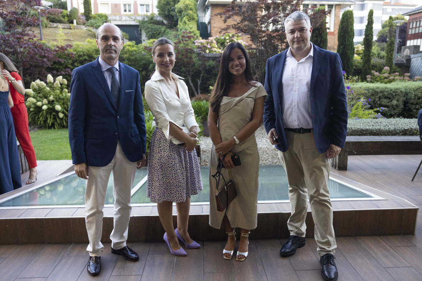 Juan José Alonso, Rita Gatón, Ana Calzada y Luis Ángel Agüeros