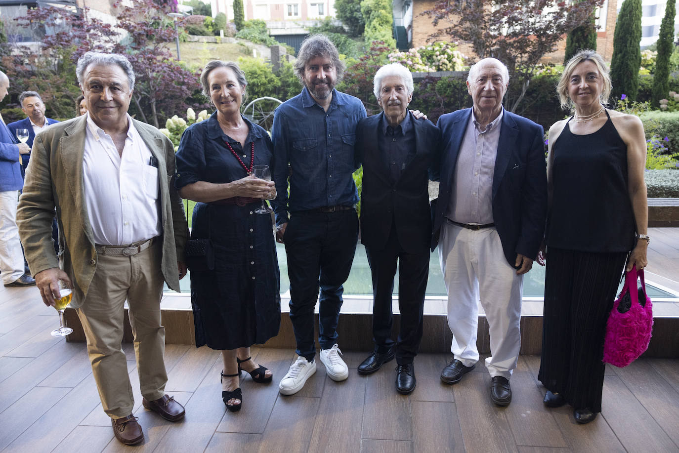 Paco Paso, Mari Ángeles Moliner, Daniel Sánchez Arévalo, José Ramón Sánchez, José María Pérez y Eugenia Cuenca