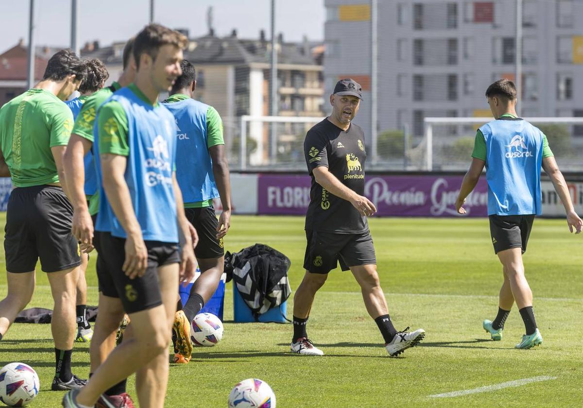 Último entrenamiento antes del partido frente al Espanyol