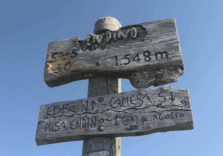 Daños en la red de senderos del sur de Campoo