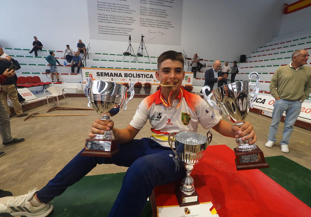 Sergio Mantecón gana el Campeonato de España infantil