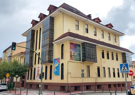 Instalaciones del Colegio Purísima Concepción en la calle Alta.