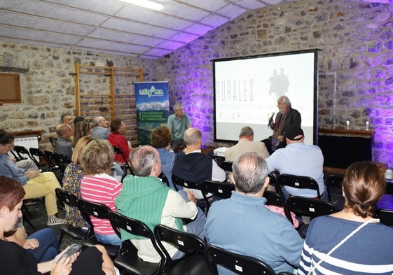 Gutiérrez Aragón durante el coloquio de la pasada edición del festival