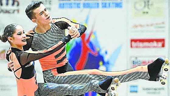 Rojo y Berciano ganan el bronce europeo de patinaje en categoría juvenil