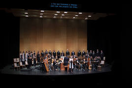 Imagen del 'Orfeo' de Monteverdi, con la Cappella Mediterránea, a las órdenes de García Alarcón.