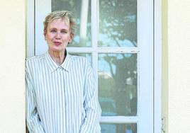 Siri Hustvedt se mostró cercana y distentida durante su estancia en La Magdalena.