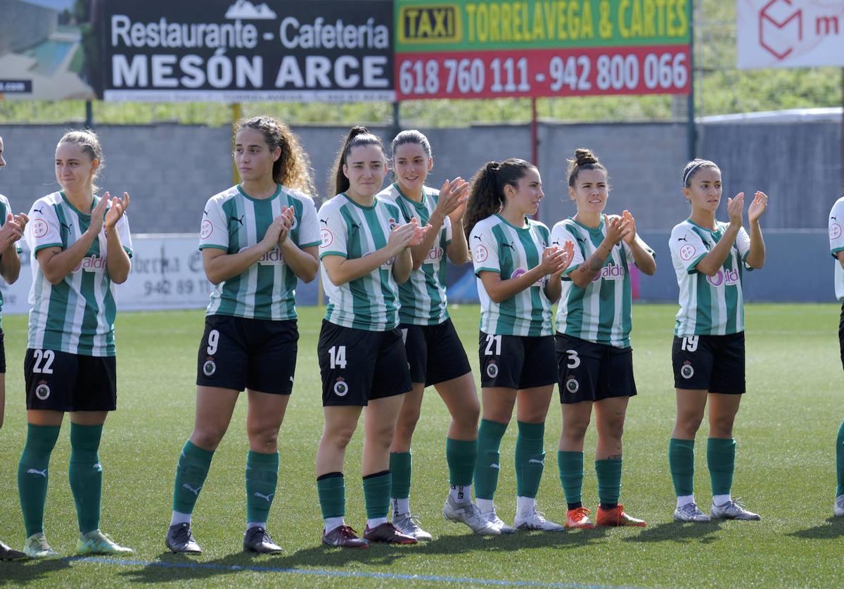 Las verdiblancas saludan en el debut de la temporada.