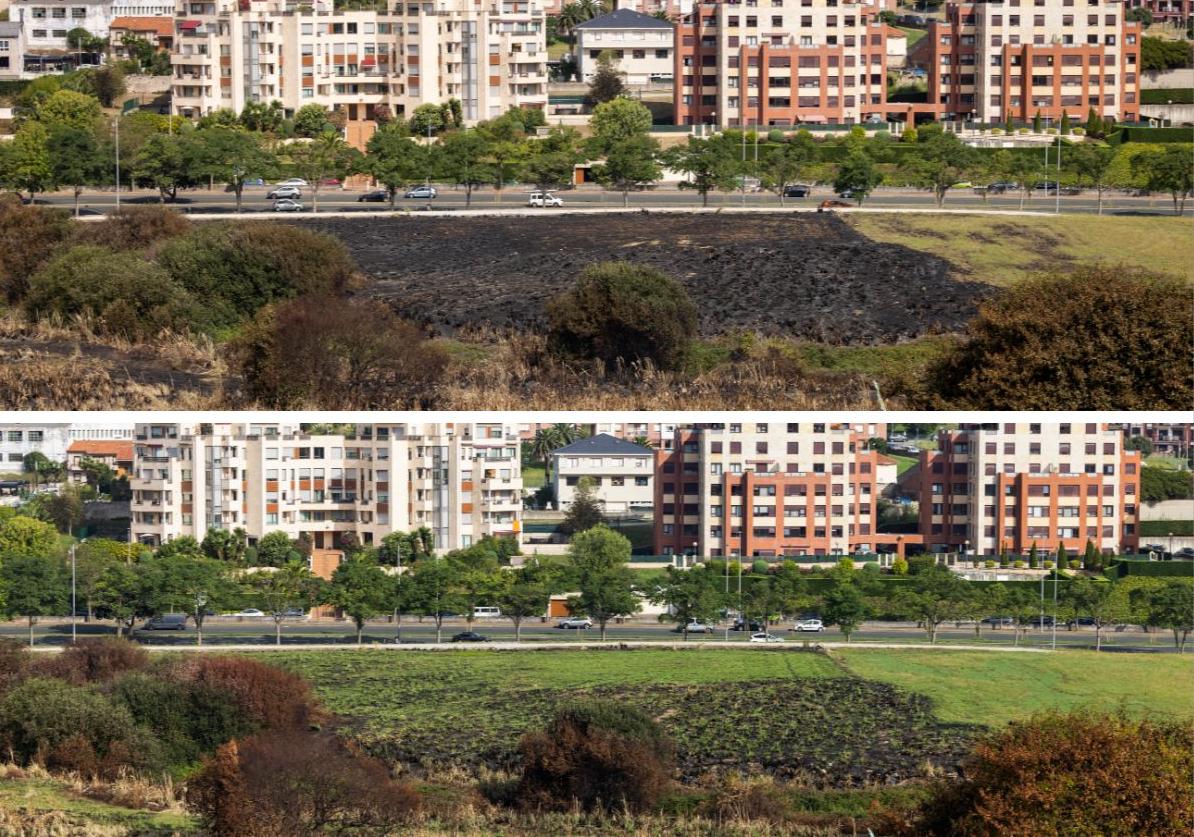 Las Llamas borra la marca del fuego