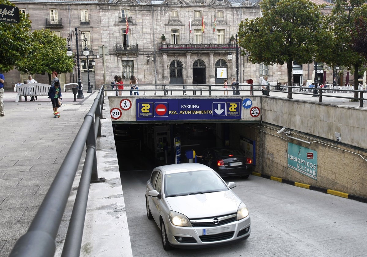 Aparcamiento subterráneo del Bulevar Demetrio Herrero.