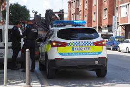 Imagen de archivo de la Policía Local de Santander