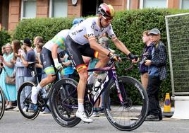 Ezquerra, en el pasado Mundial de Glasgow, donde también lució el maillot de España.