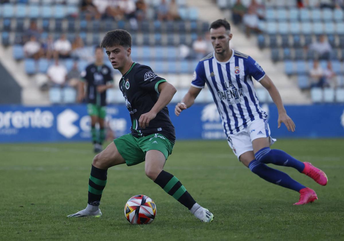 El partido Gimnástica-Rayo Cantabria, en imágenes