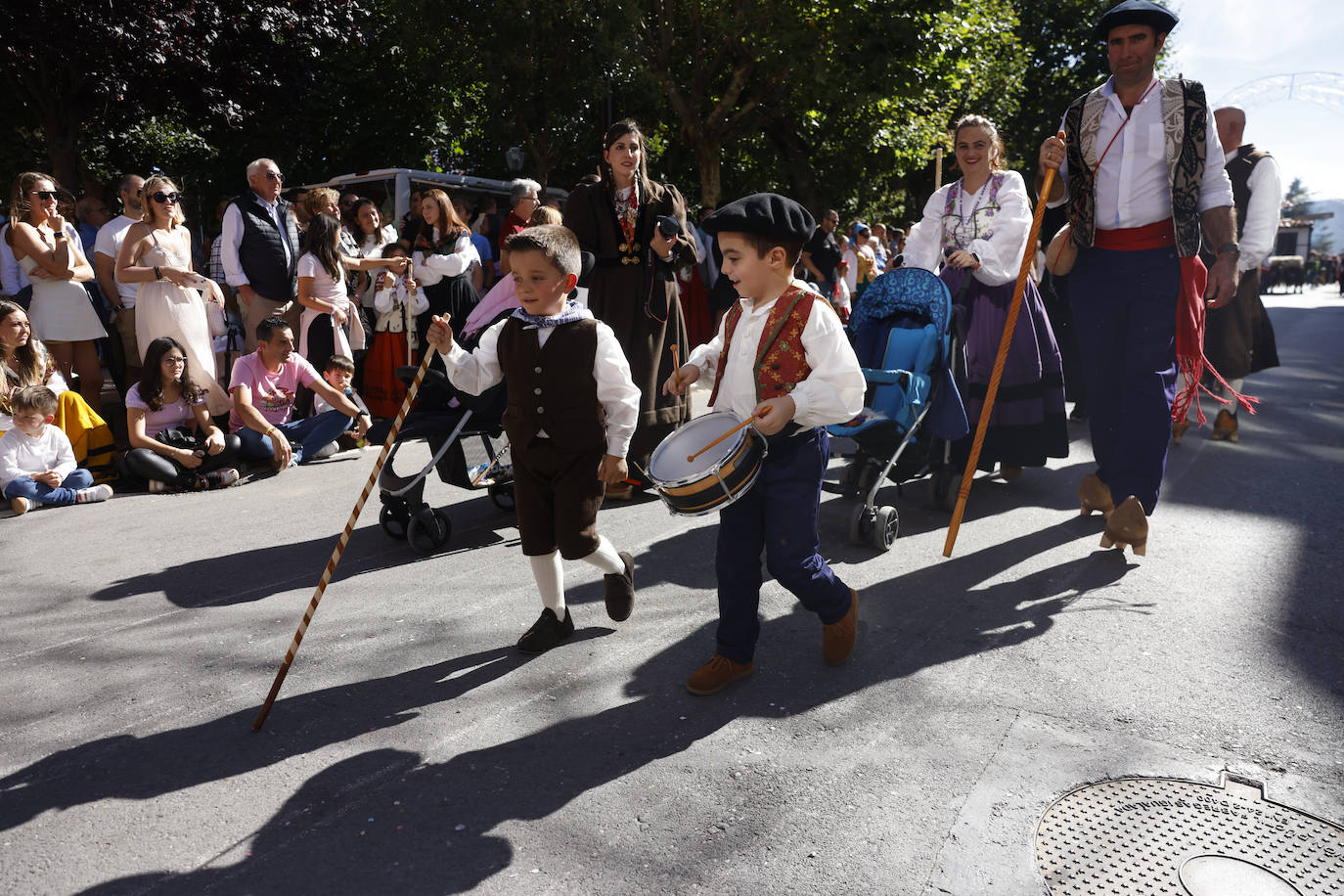 Los más pequeños siguen la tradición de los mayores