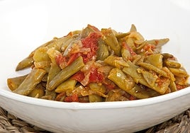 Fréjoles verdes del valle de Bedoya.