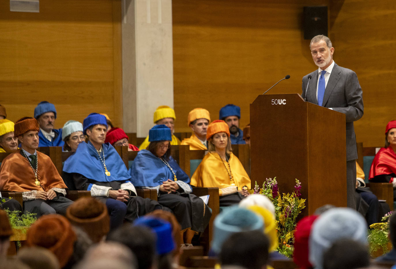 Intervención del Rey Felipe VI, en el acto de apertura del curso académico.