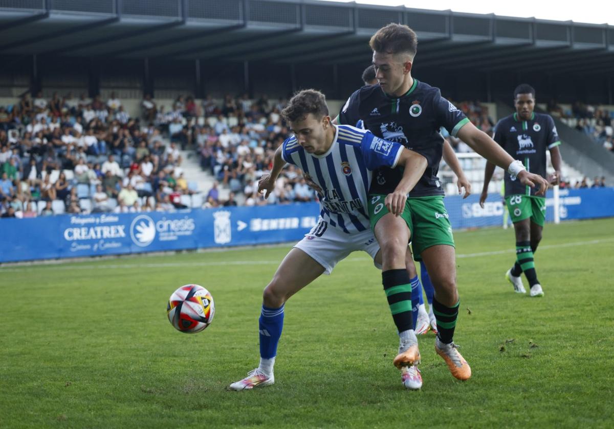 Basurto, de la Gimnástica, y Diego Campo, del Rayo.