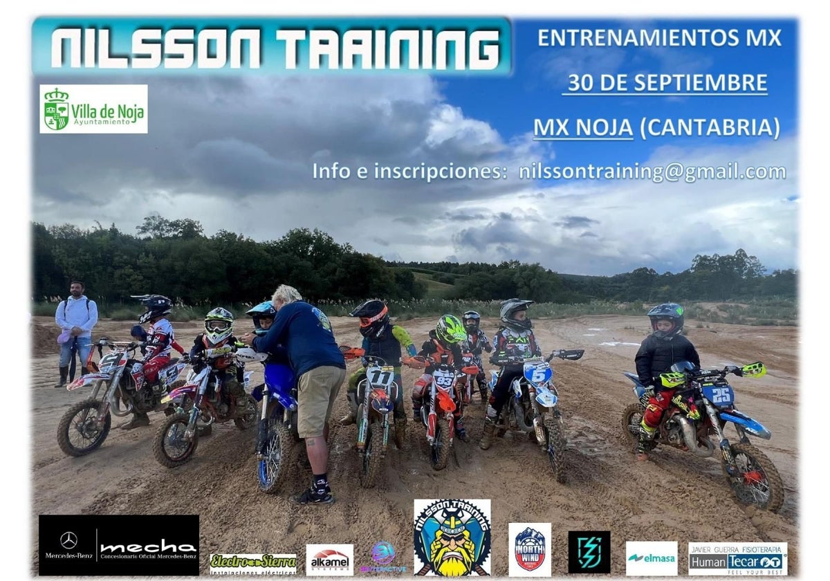 Clases de Motocross en Noja con un campeón de Europa