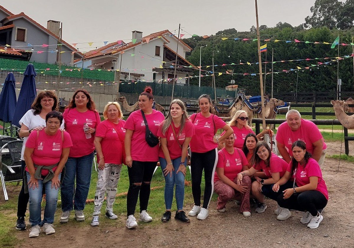 Alumnos de la Escuela Talento Joven de Noja.