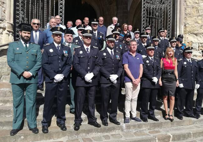 Laredo también festejó al patrón de la Policía Local.