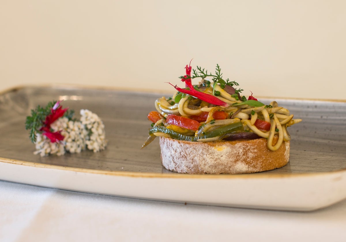 Un bocado exquisito, la propuesta del chef para hoy.