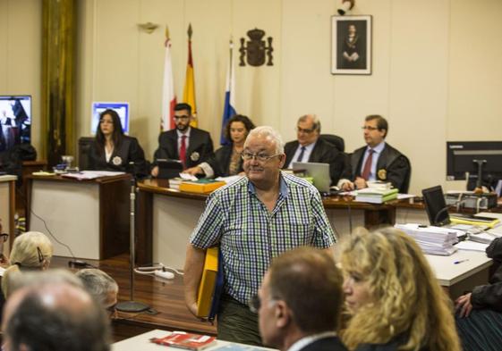 Fernando Muguruza, durante su declaración en el juicio del caso La Loma, celebrado en 2019.