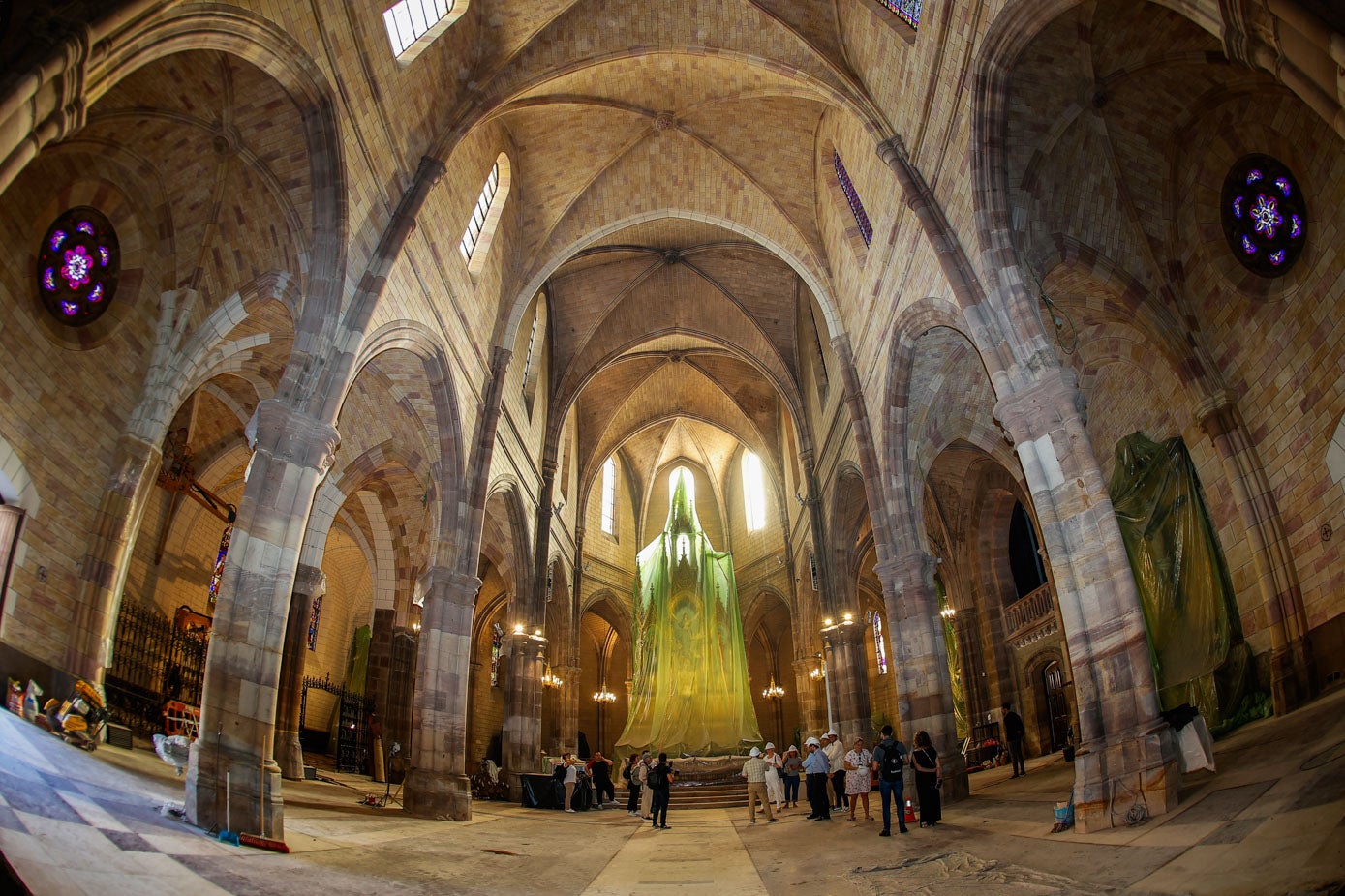 La obra supone el lavado de cara más ambicioso de la parroquia en sus más de 120 años de historia. .