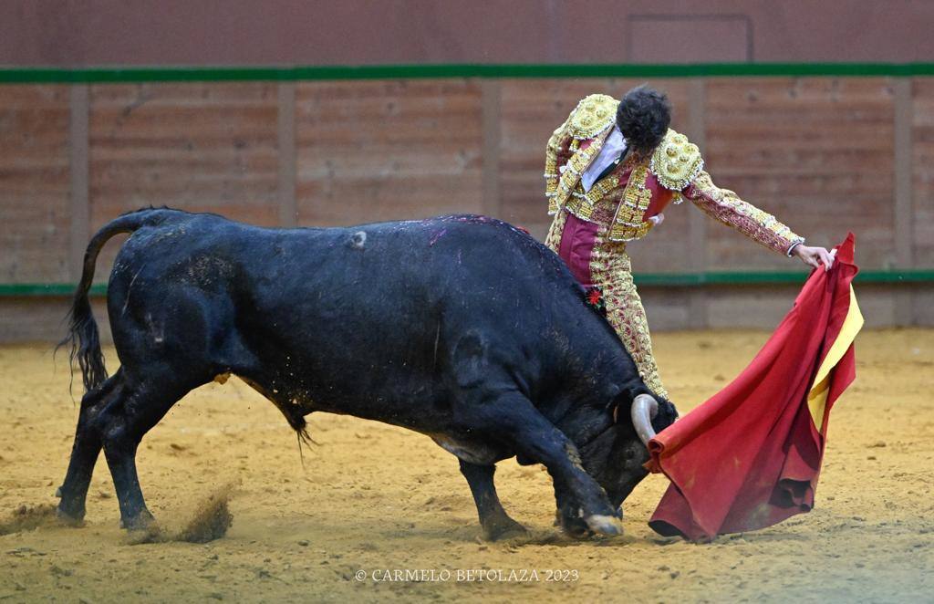 Medina toreó este fin de semana en la localidad riojana de Arnedo.