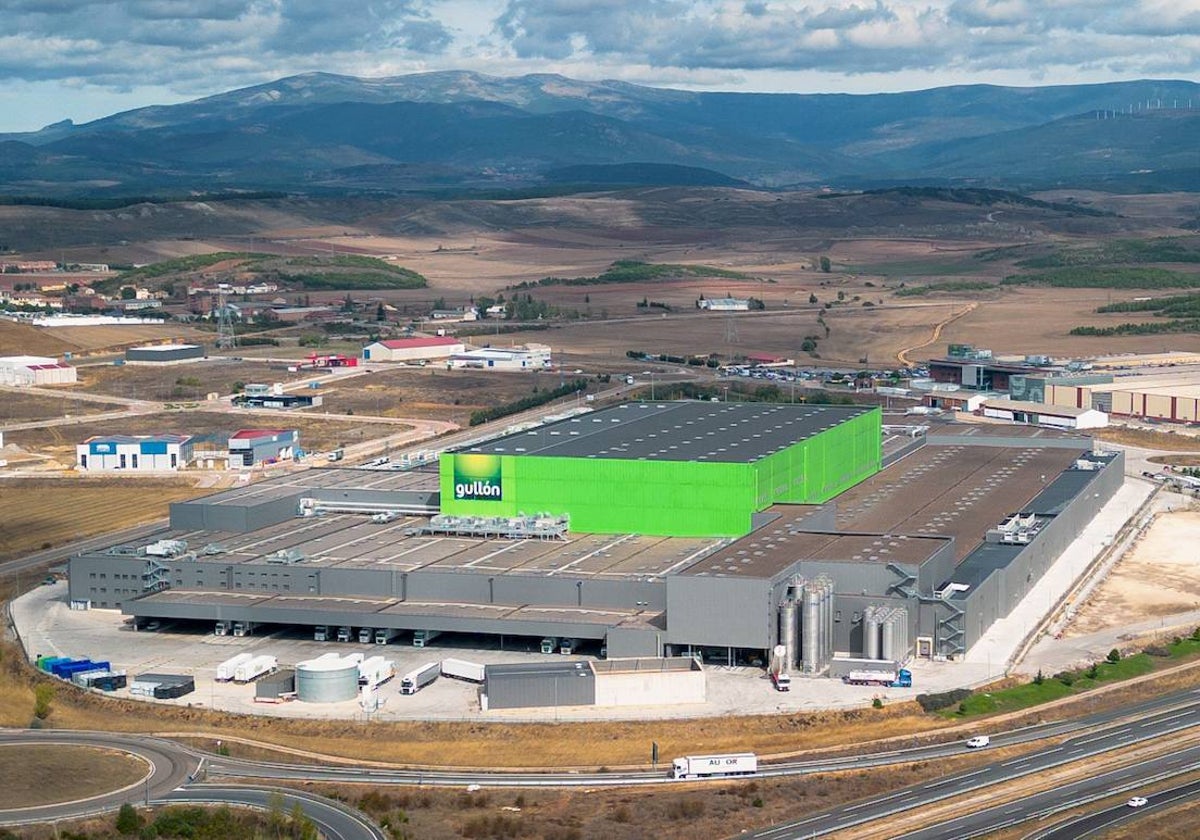 Instalaciones VIDA de Gullón, situadas en la localidad de Aguilar de Campoo.