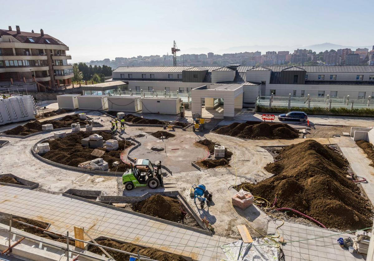 Avanzan las obras de Padre Menni