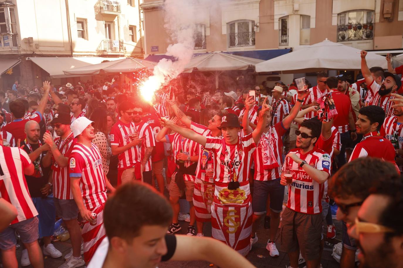 La previa del Racing-Sporting, en imágenes