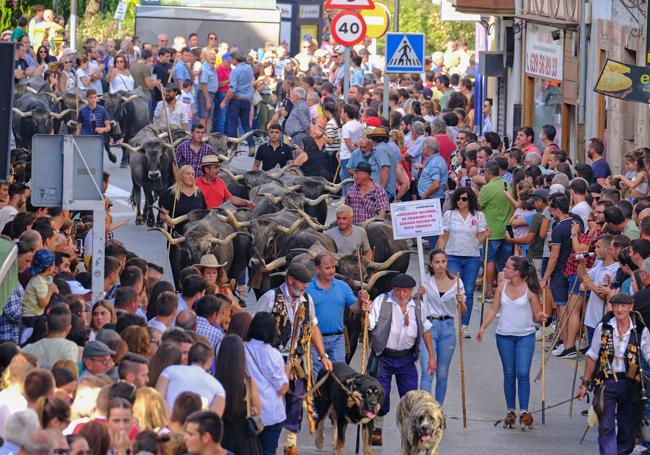 La pasa en pleno centro de Cabezón de la Sal.